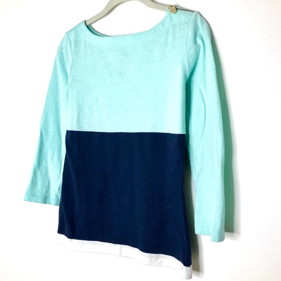 SOLD - C Wonder Colorblock Top - Picture 1 of 5